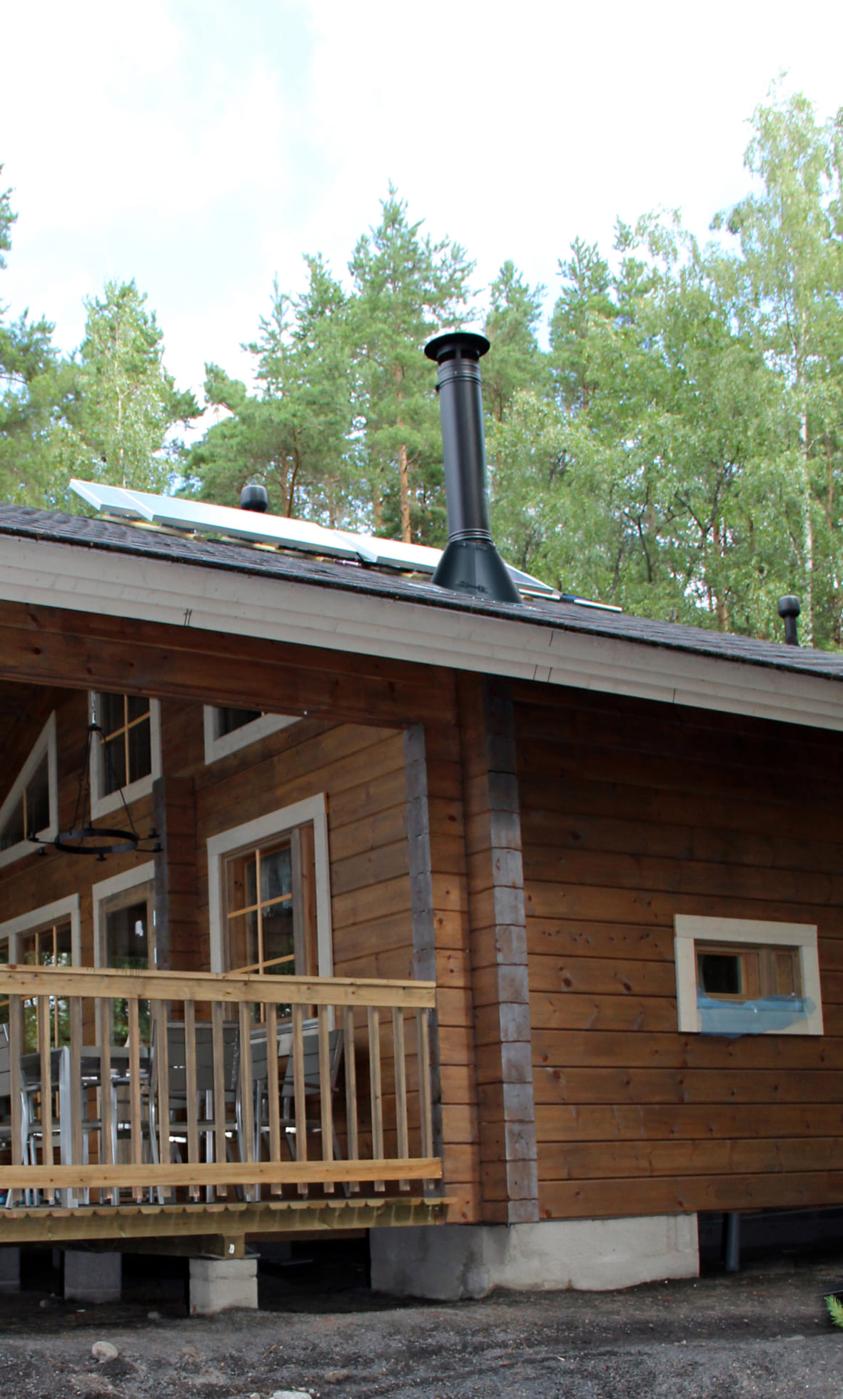 Kaminverlängerung Permeter Schiedel auf Almhütte © Schiedel