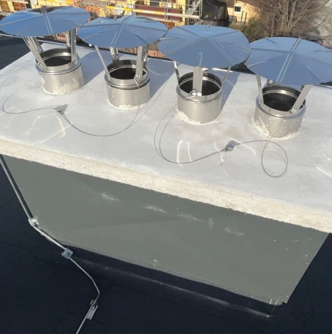 Kaminabdeckplatte von KTS Kamintechnik Stranger