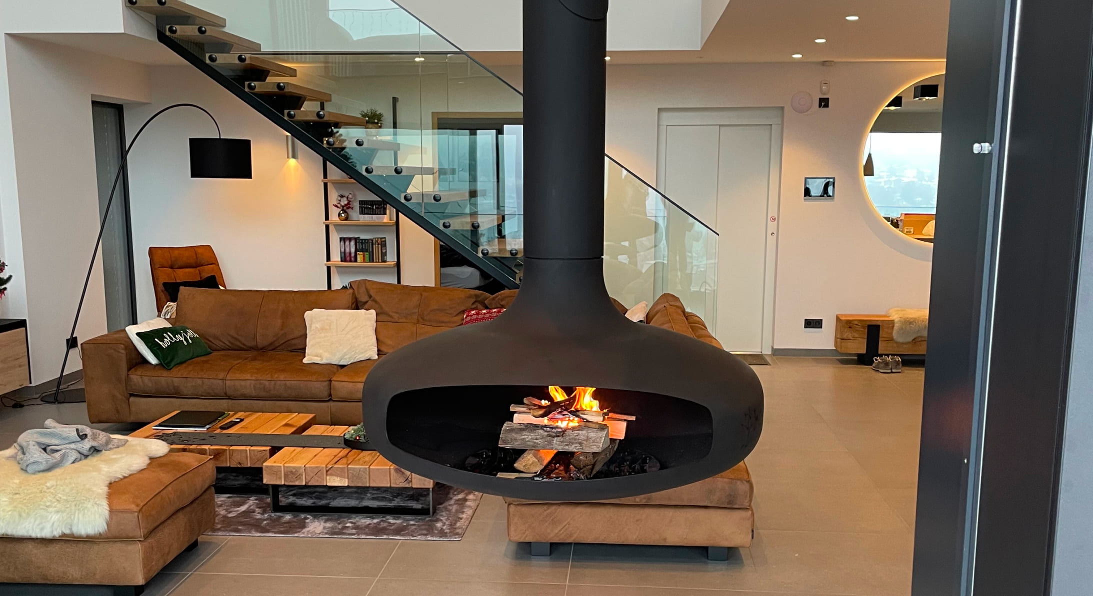 Designkamin in Zell am See, Salzburg