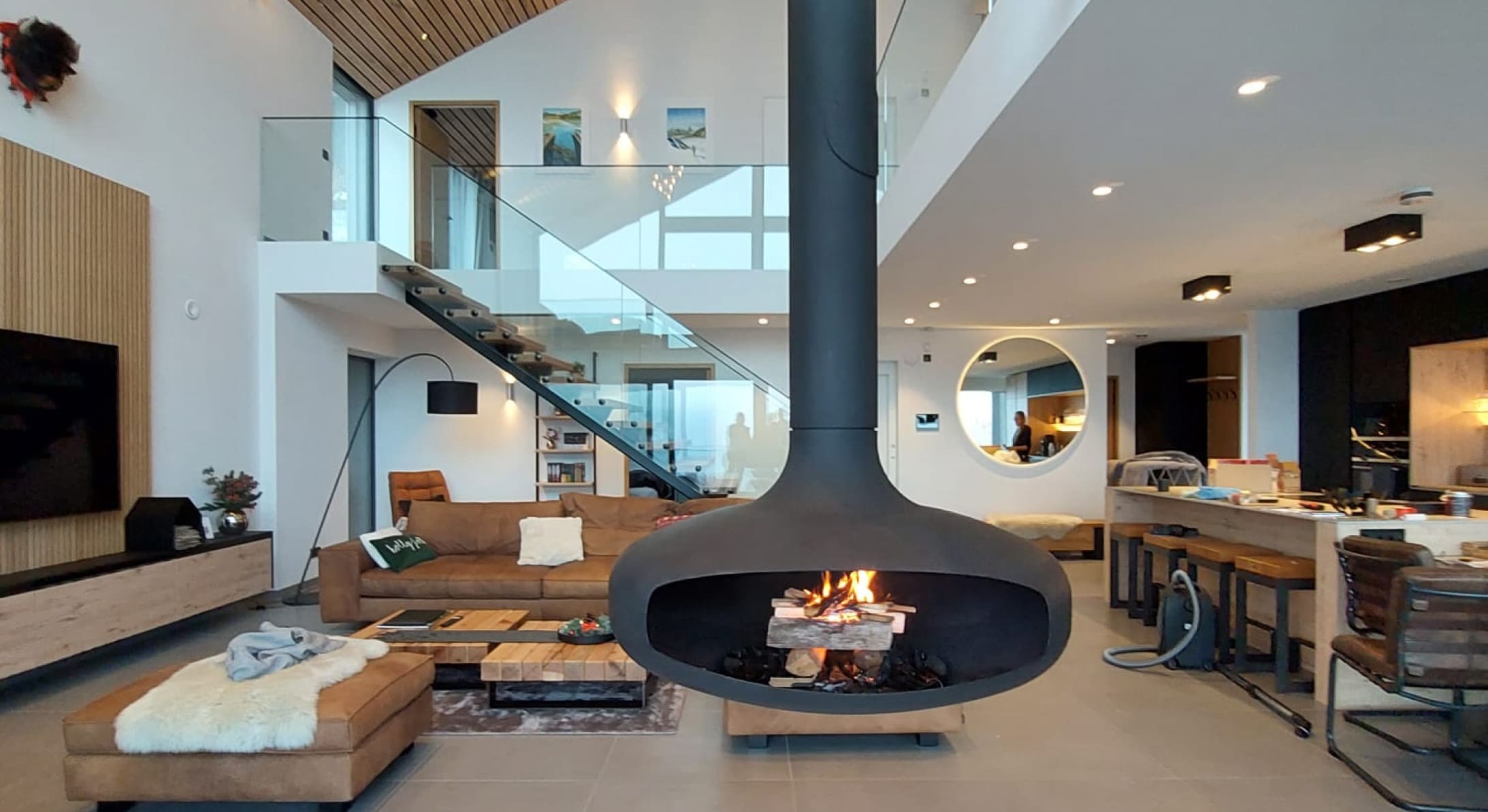 Designkamin in Zell am See, Salzburg