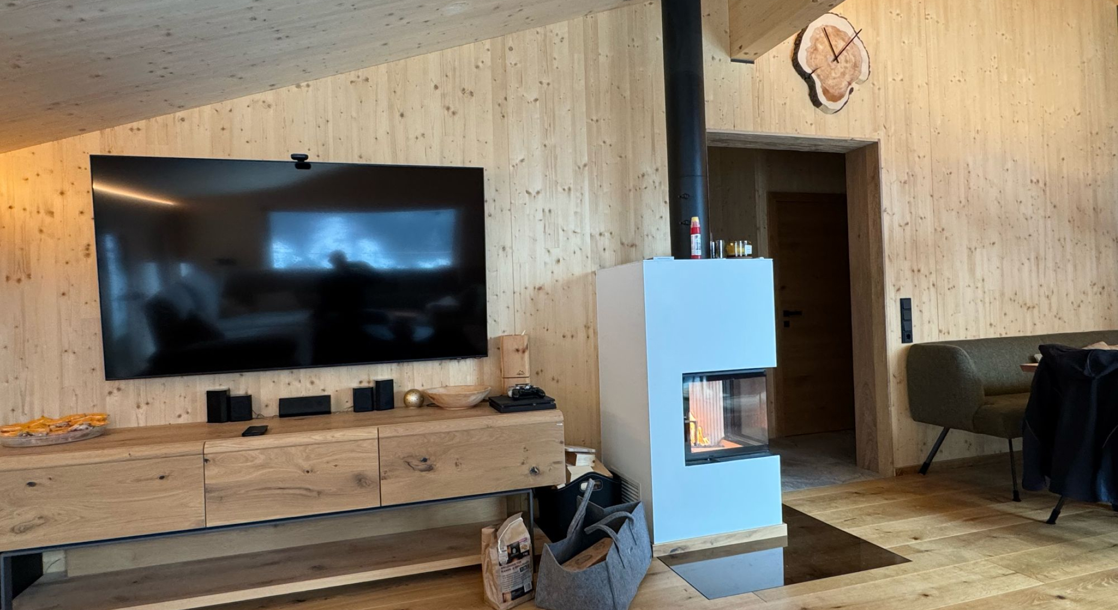 Doppelwandkamin in Viehhofen