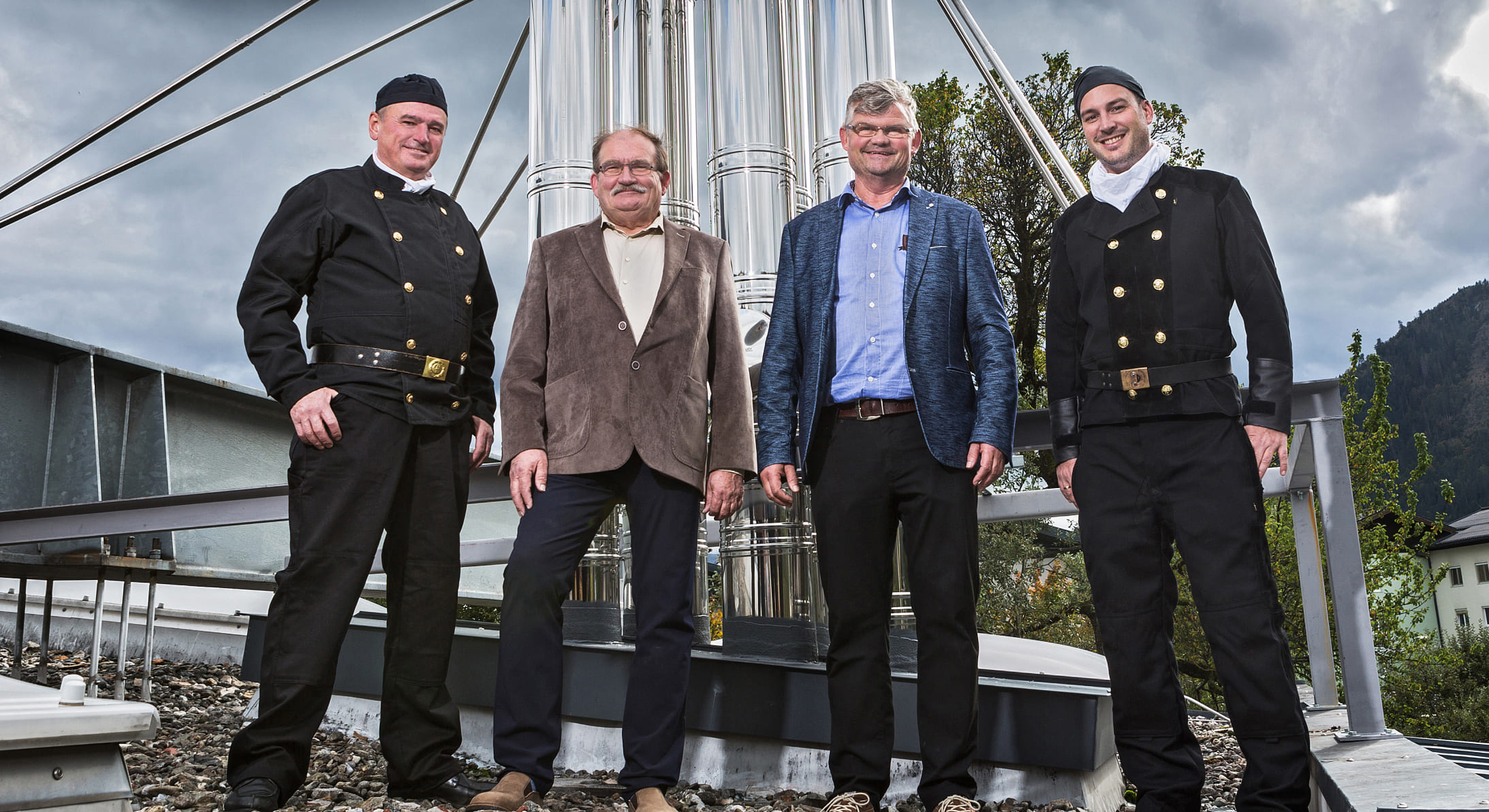 Großprojekt Kamin: Bäckerei in Pinzgau, Salzburger Land