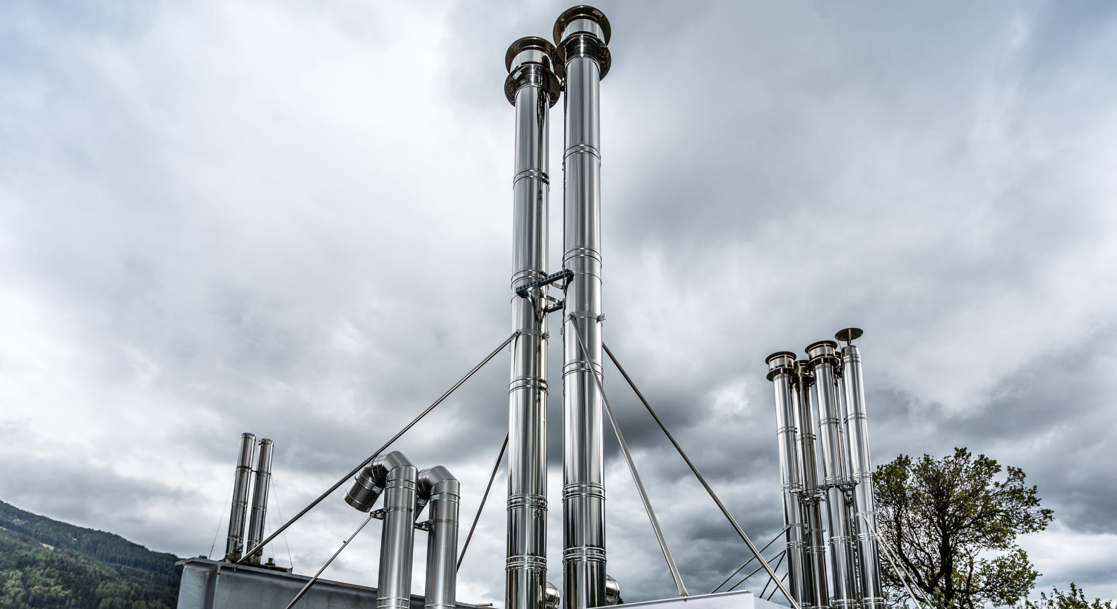 Großprojekt Kamin: Bäckerei in Pinzgau, Salzburger Land