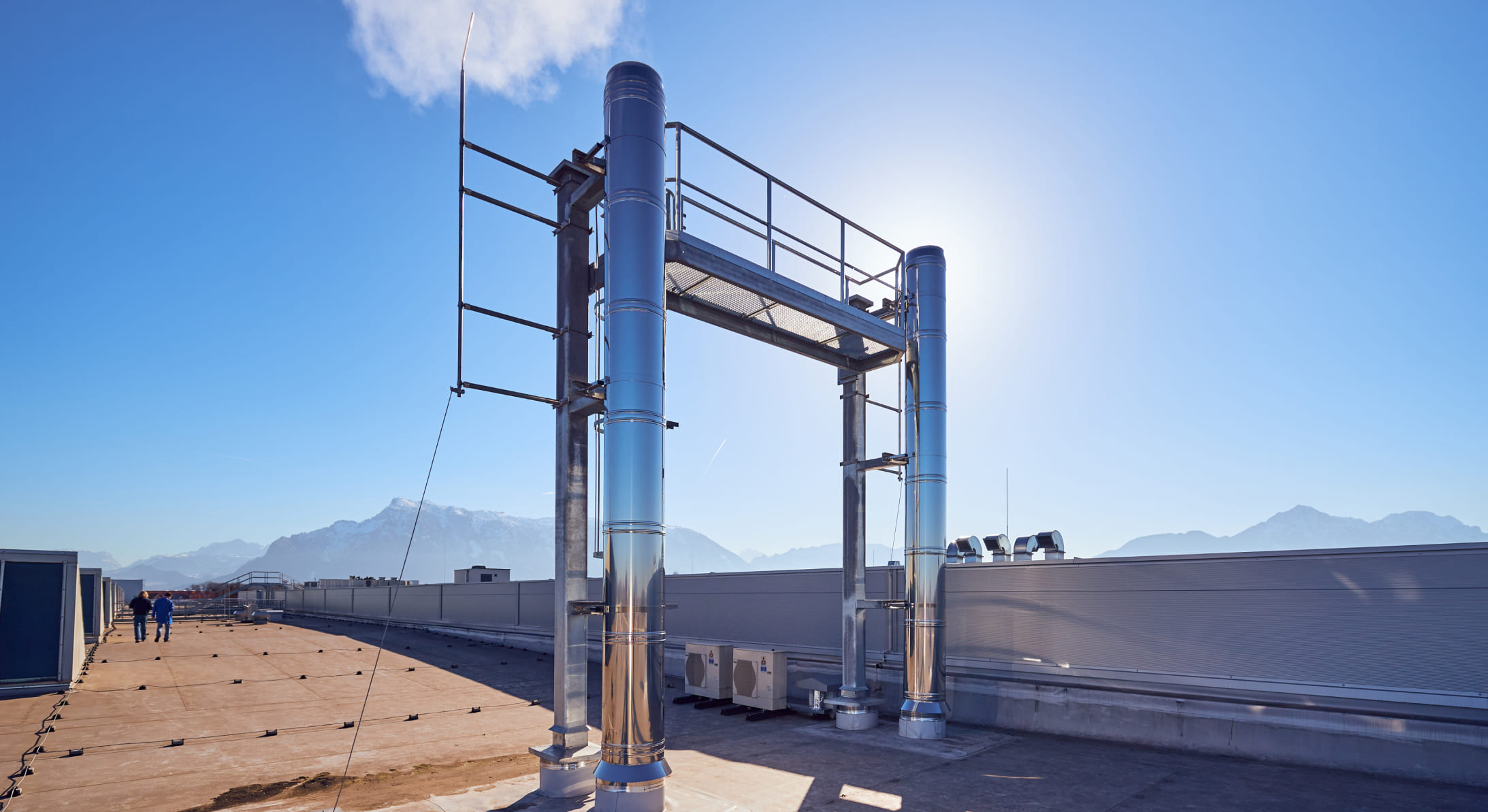 Großprojekt Kamin: Errichtung einer Kaminanlage in Wals, Salzburg