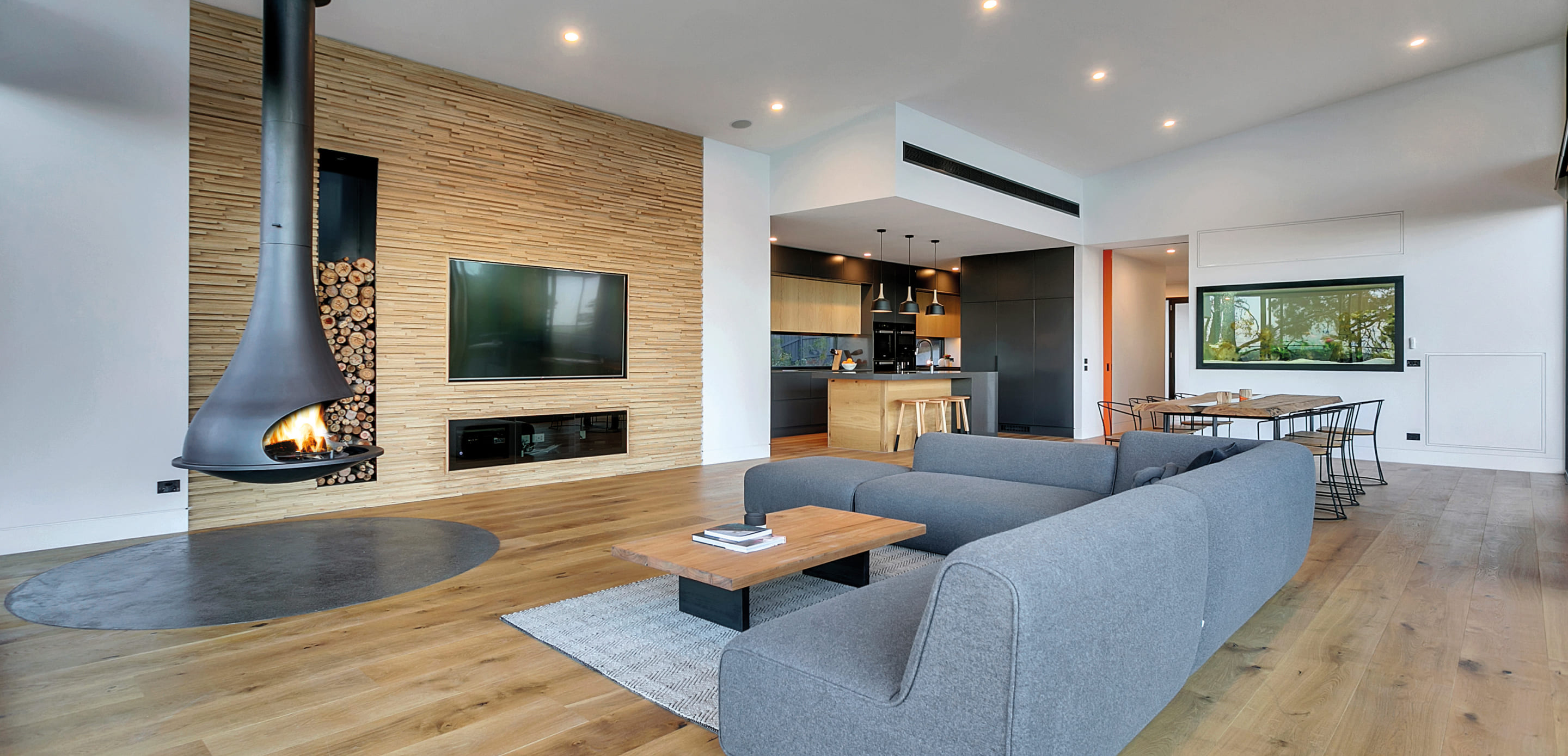 Der Eyecatcher schlechthin - Drehbare Designkamine von JC Bordelet kaufen © JC Bordelet